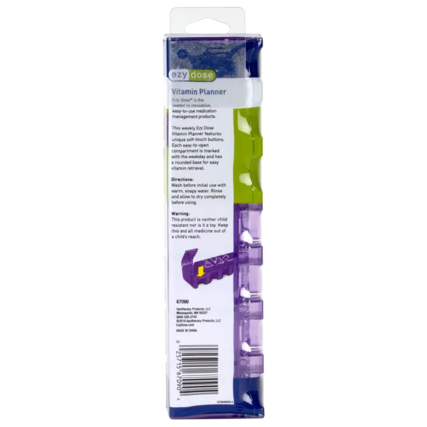 Ezy Dose® Soft-Touch Weekly Pill Planner (2XL)