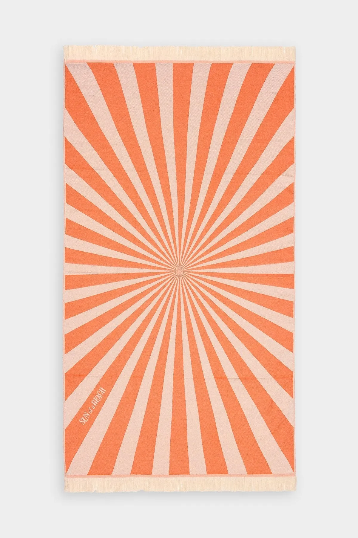 Feather Beach Towel in Sunburst