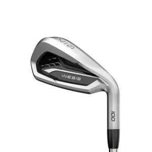 Fer à l'unité golf adulte droitier taille 2 graphite - INESIS 100