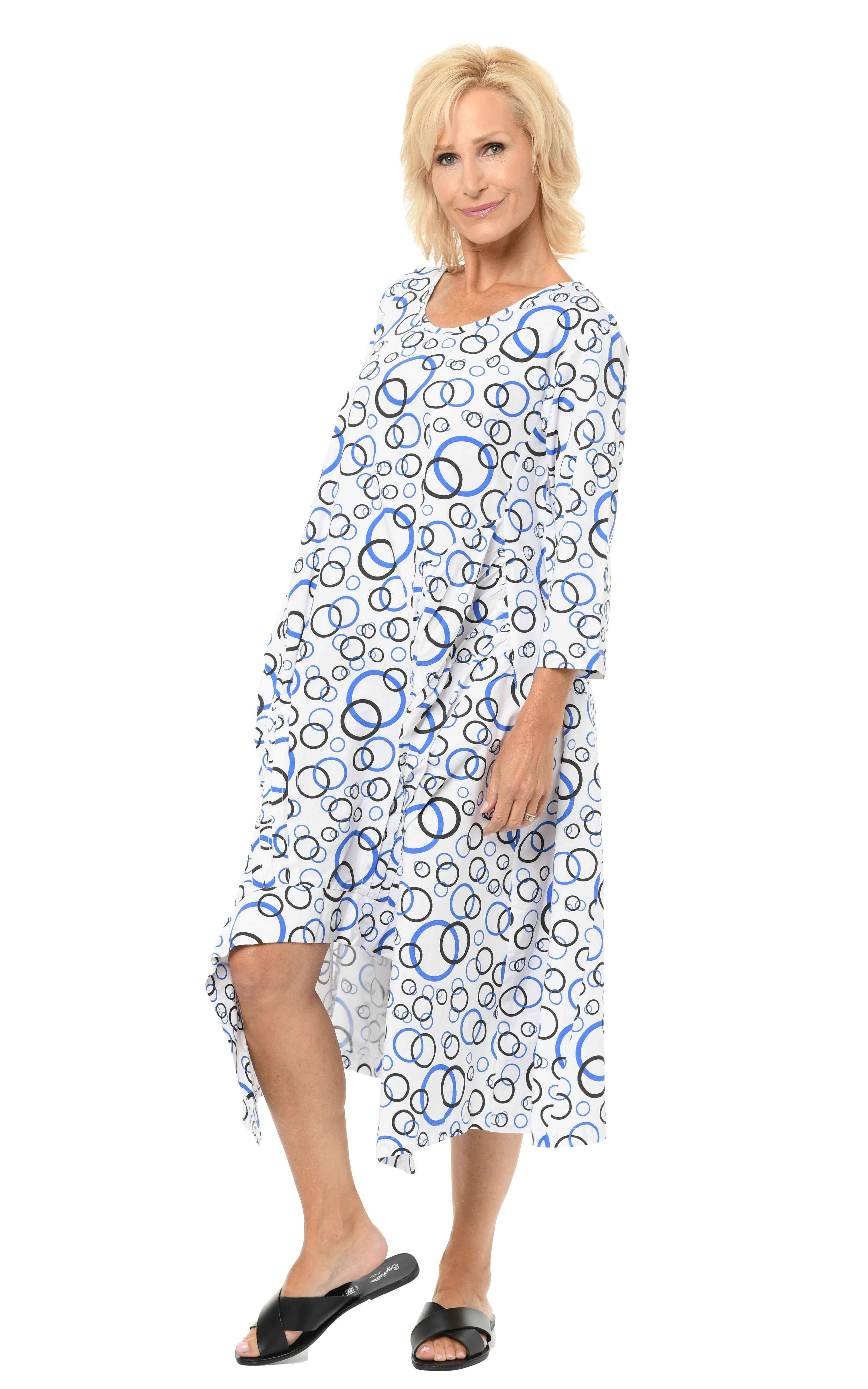 FINAL SALE CV49 Lexi Dress in Blue Unity*