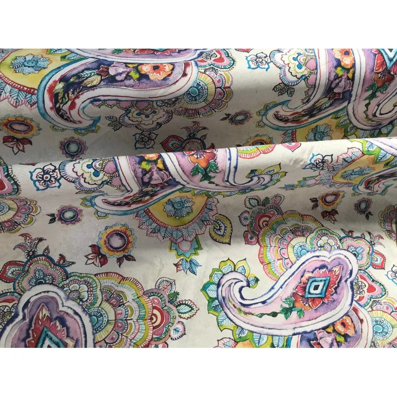 Fleur de Perse Coated Tablecloth