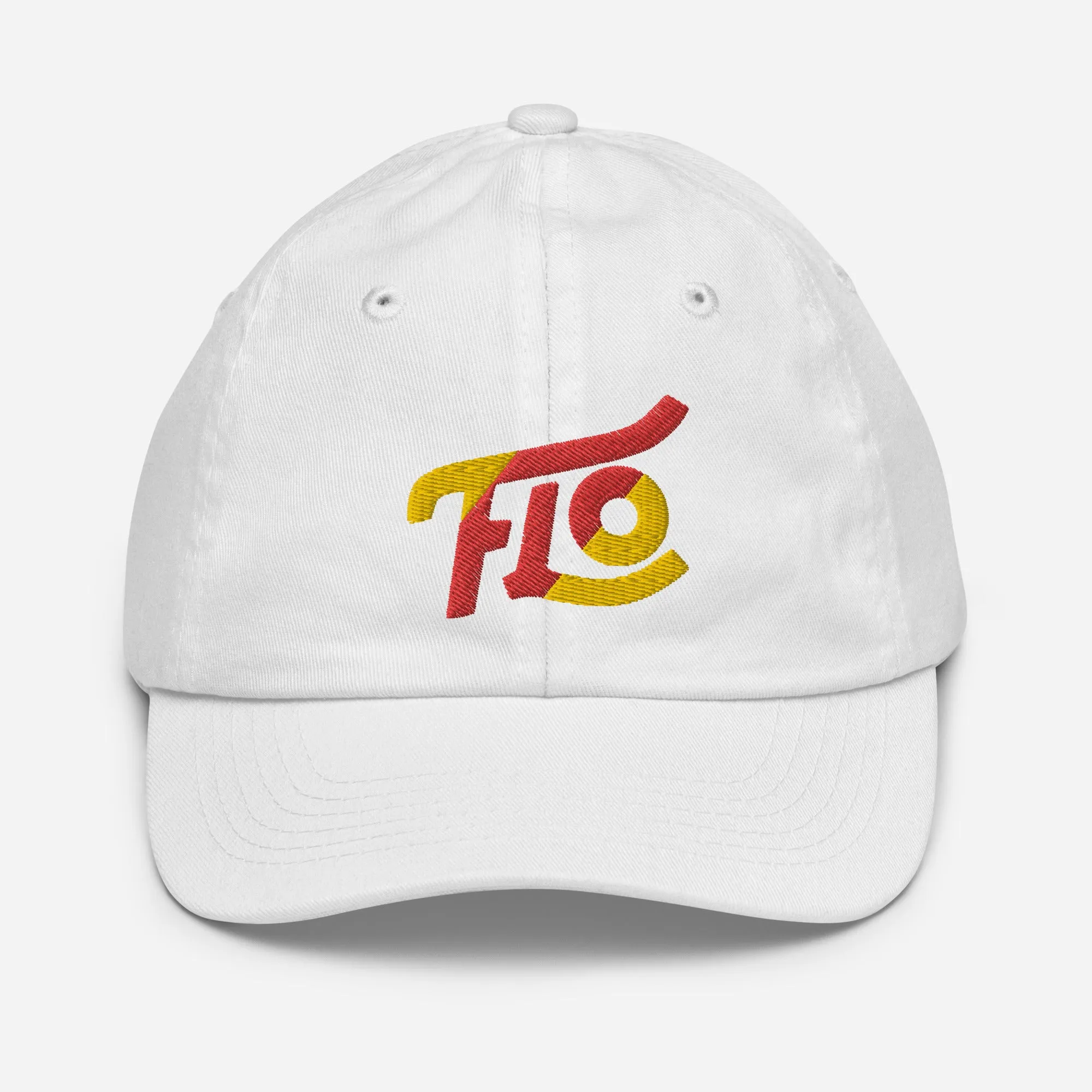 FLO Youth Baseball Cap (Red & Gold Edition)