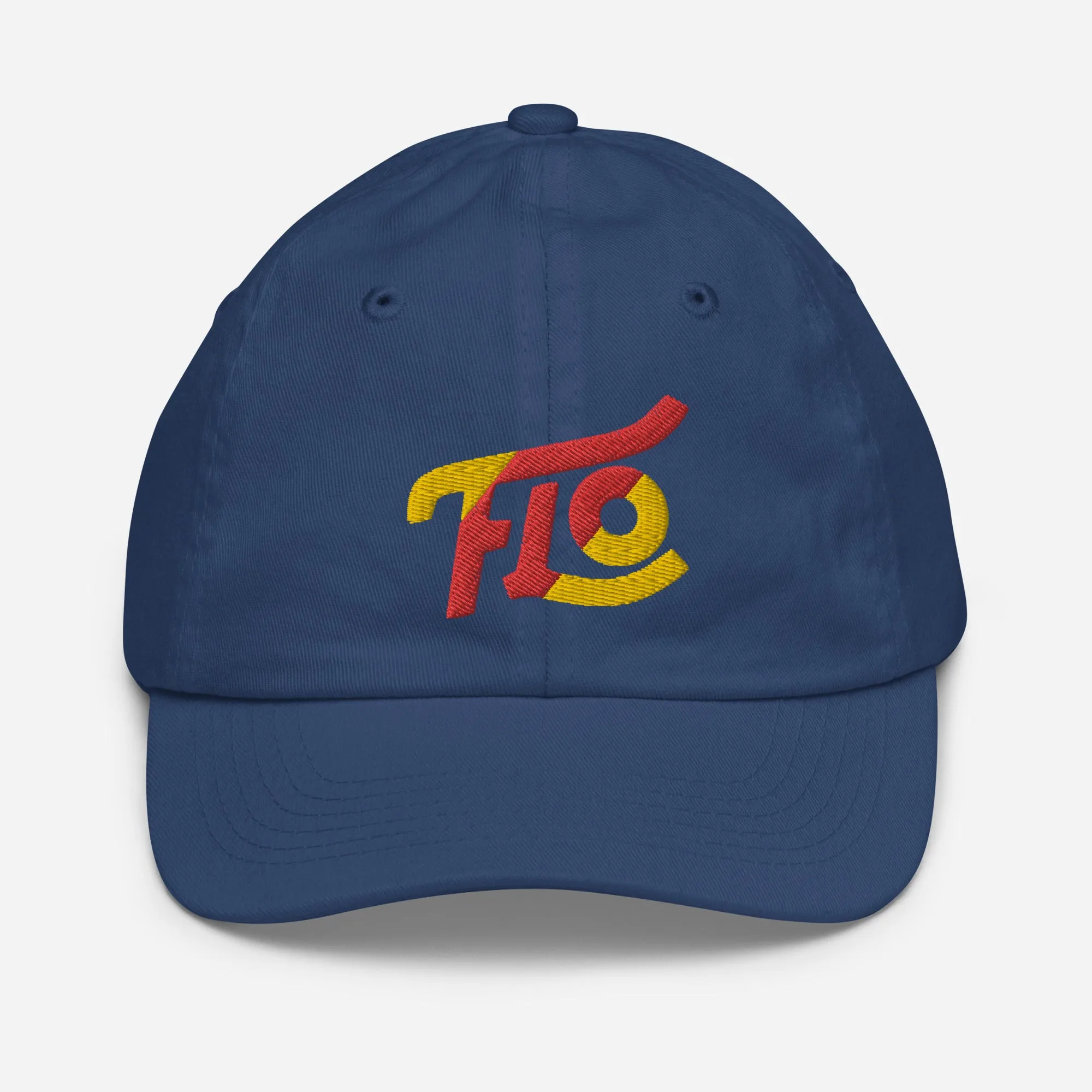 FLO Youth Baseball Cap (Red & Gold Edition)