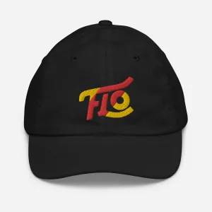 FLO Youth Baseball Cap (Red & Gold Edition)