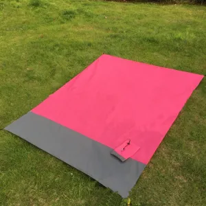 Folding portable beach mat household exposed camp mat waterproof beach blanket mat picnic floor mat tent floor mat