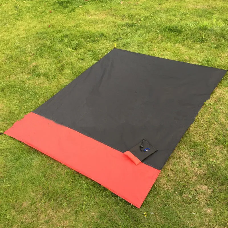 Folding portable beach mat household exposed camp mat waterproof beach blanket mat picnic floor mat tent floor mat