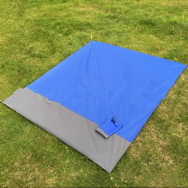 Folding portable beach mat household exposed camp mat waterproof beach blanket mat picnic floor mat tent floor mat