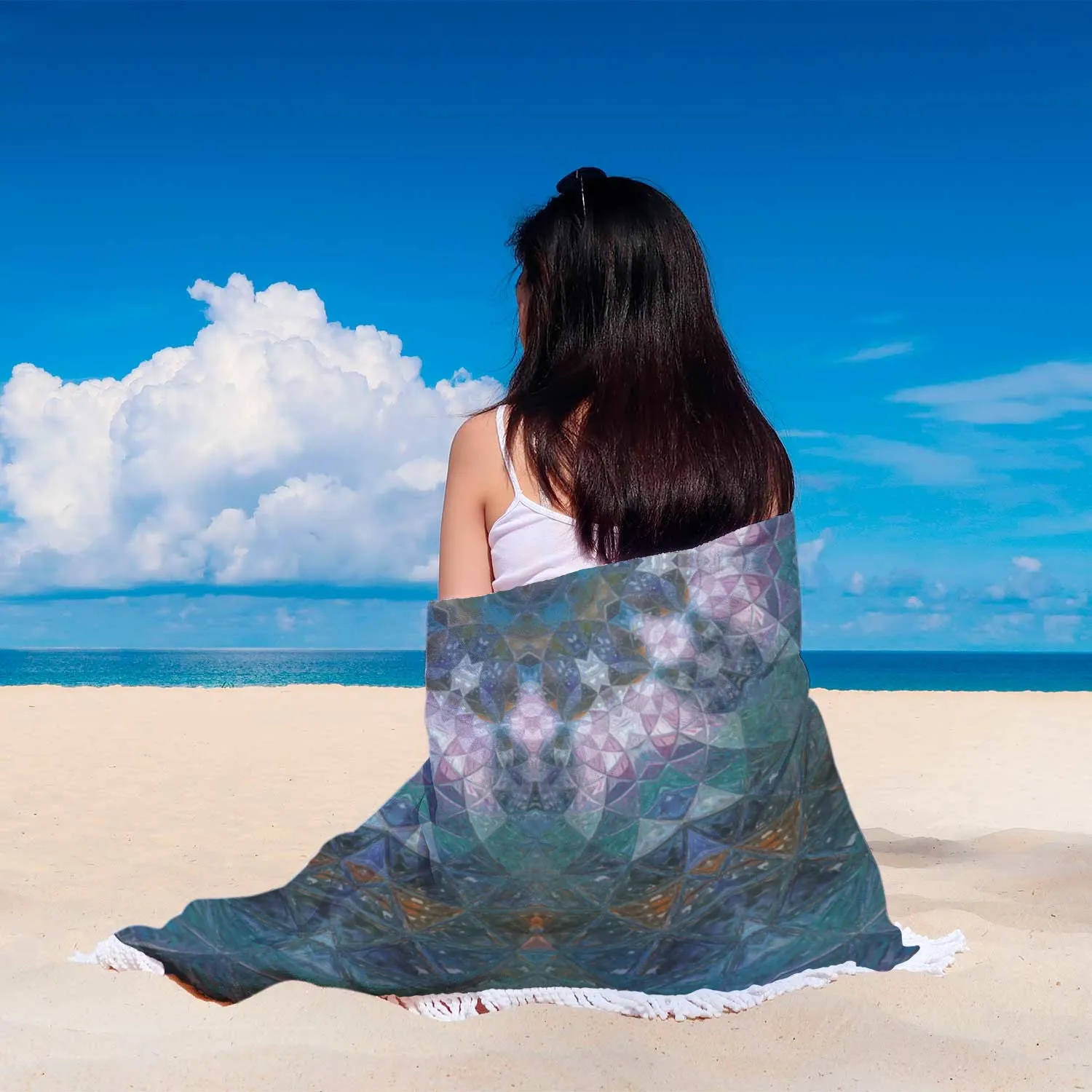 Geo-Shape Beach Blanket
