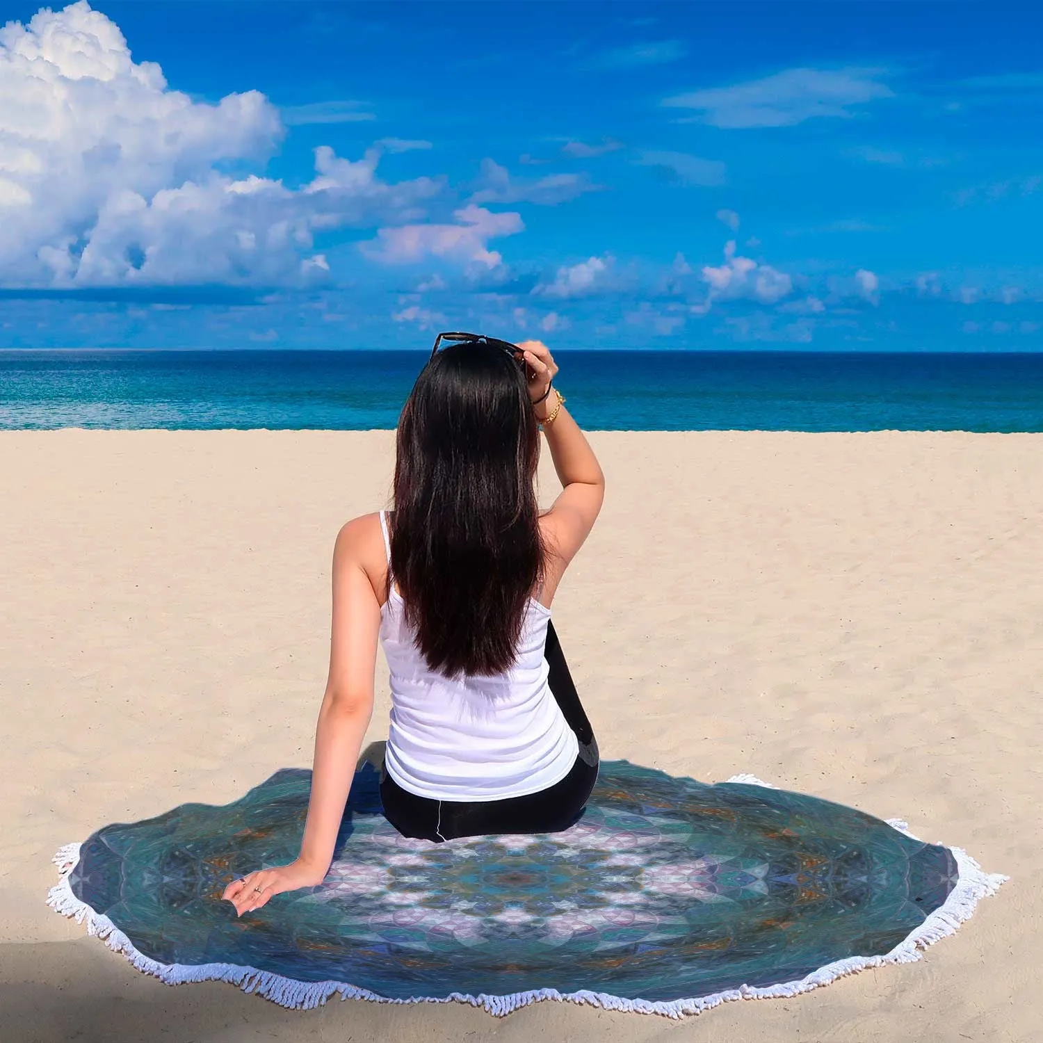 Geo-Shape Beach Blanket