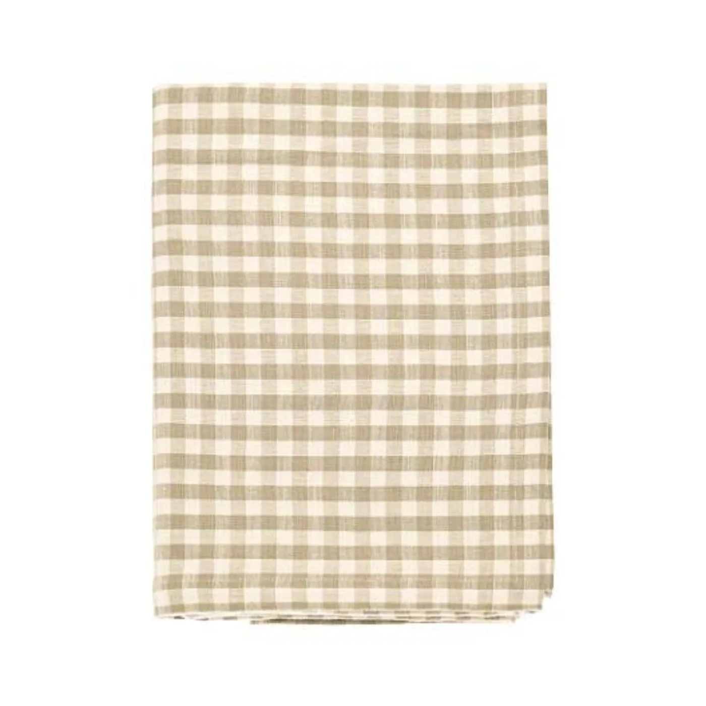 Gingham Tablecloth Natural | 130cm x 180cm