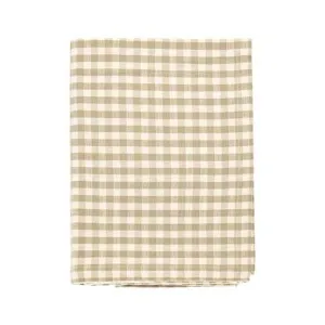 Gingham Tablecloth Natural | 130cm x 180cm