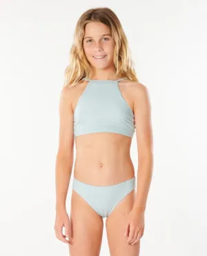 Girl Luxe Rib Bikini Set  (8 - 16 years)