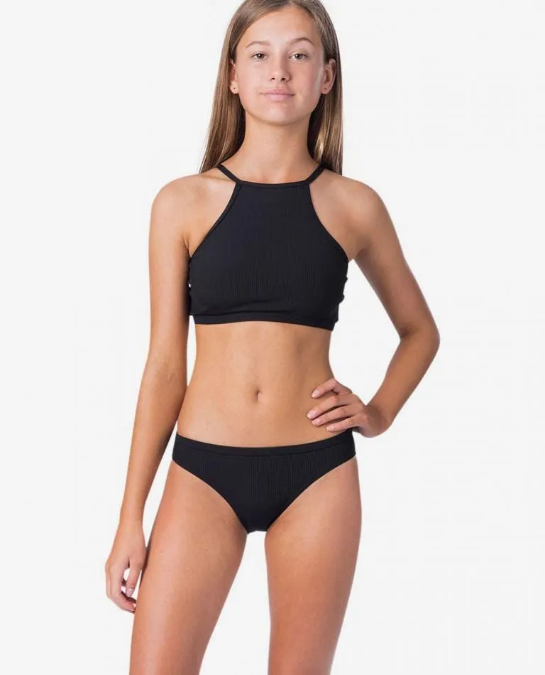 Girl Luxe Rib Bikini Set  (8 - 16 years)
