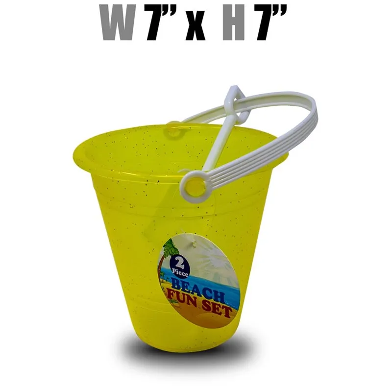 Glitter Sand Pail w/Shovel