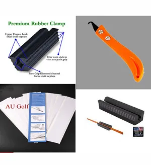 GOLF REPAIR REGRIP KIT - Clamp - Knife - Grip Tape