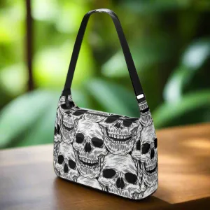 Gothic Skull Pattern Shoulder Bag