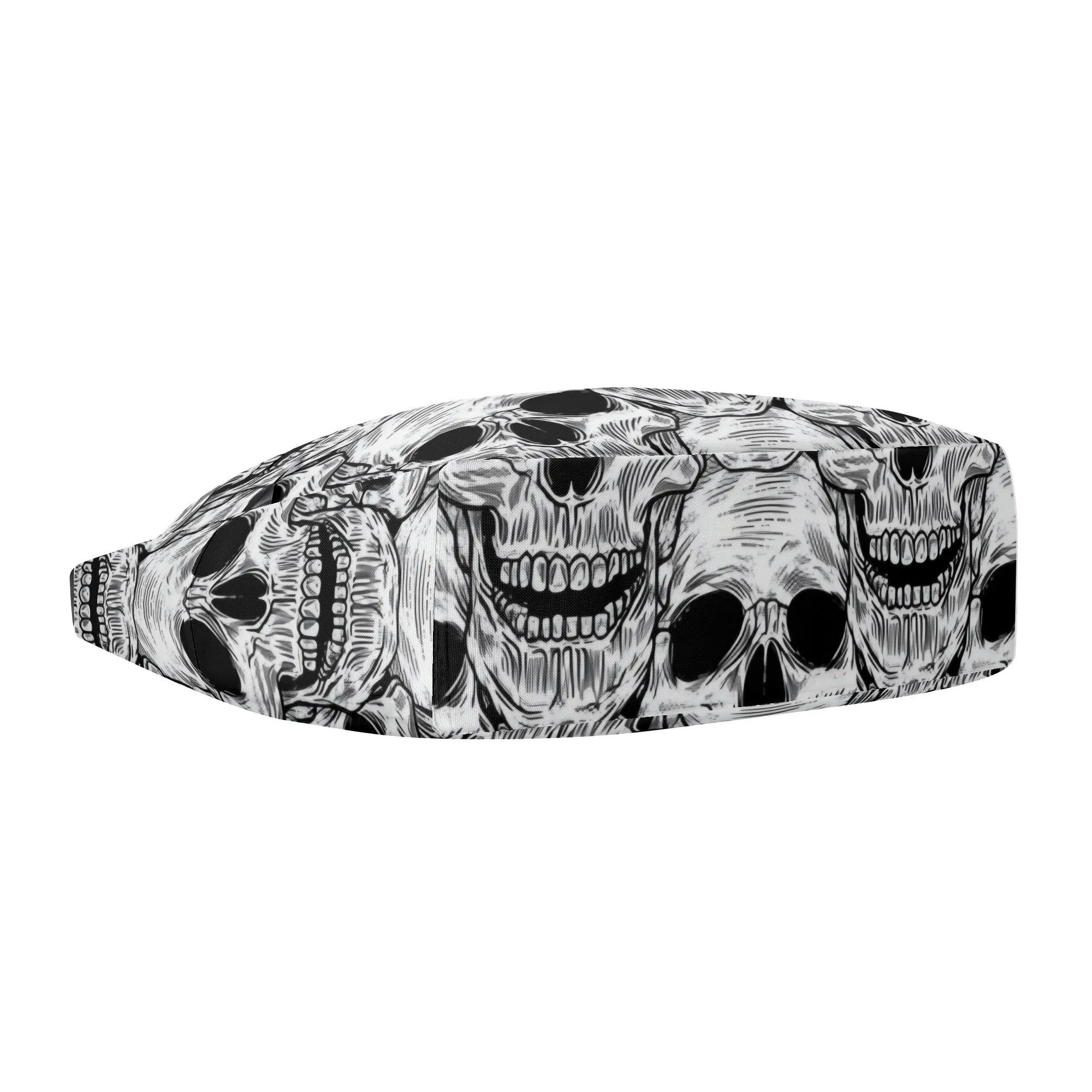 Gothic Skull Pattern Shoulder Bag