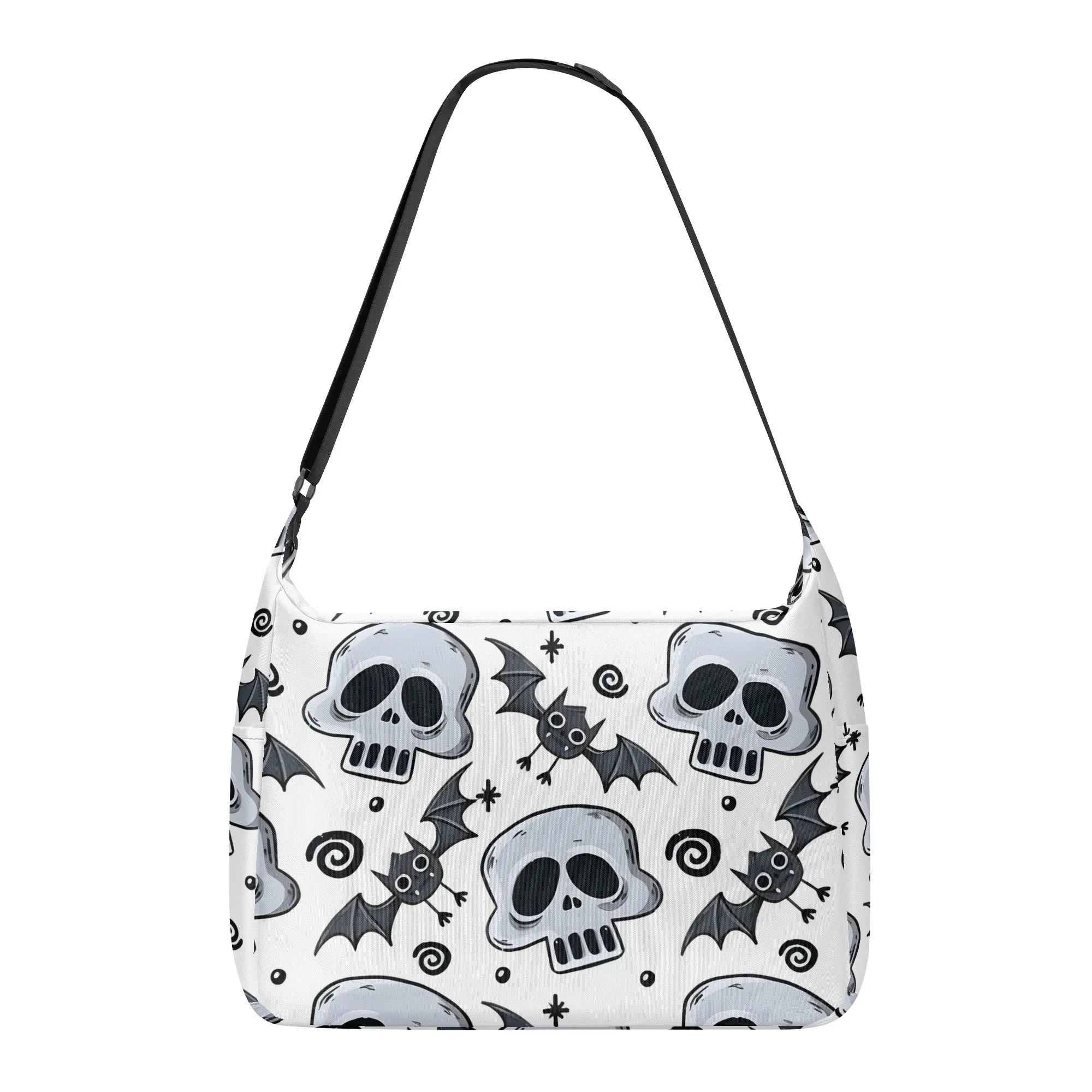 Gothic Skull Pattern Shoulder Bag
