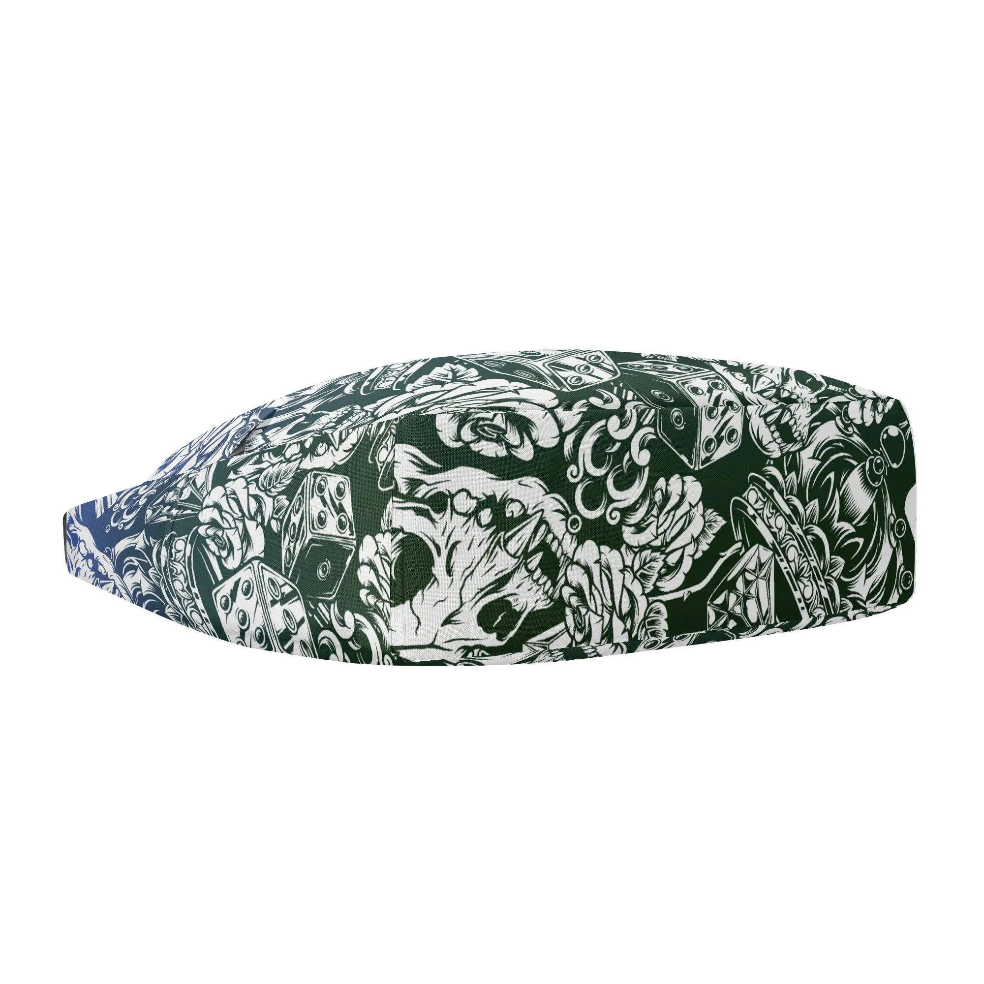 Gothic Skull Pattern Shoulder Bag