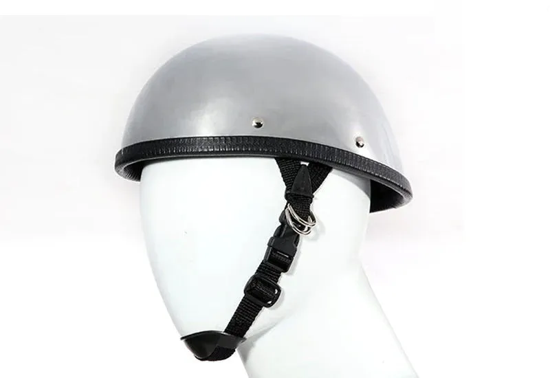 HC101-11 NOVELTY EAGLE CHROME HELMET - SHINY NON- DOT