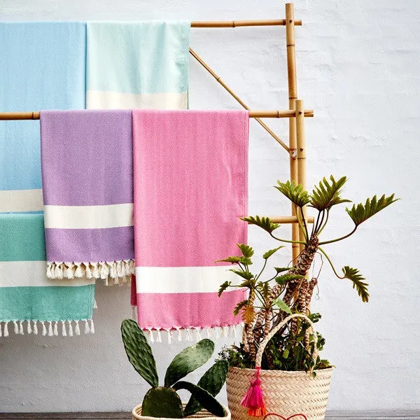 Herringbone Throws by Rice Designs