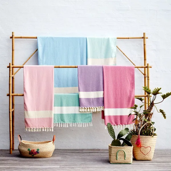 Herringbone Throws by Rice Designs