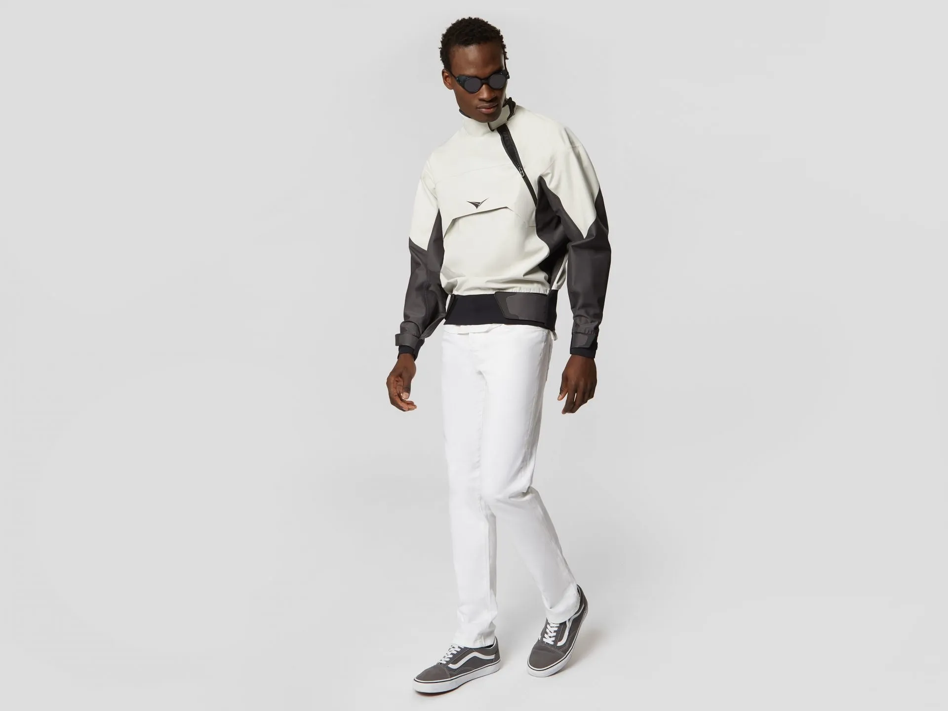 High Pressure Wool and Nylon 3 Layers Spraytop - White