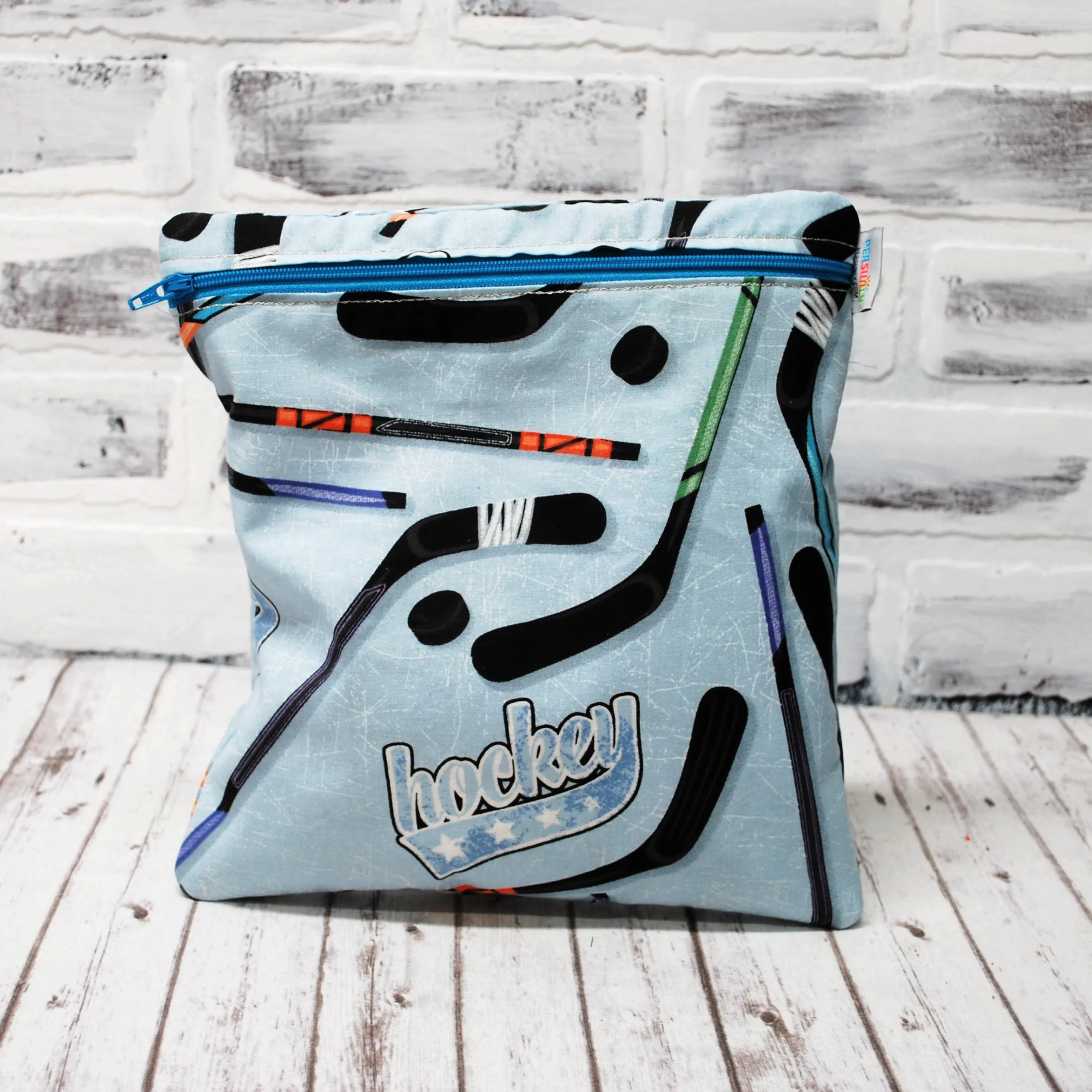 Hockey Sticks Personalized Reusable Bag