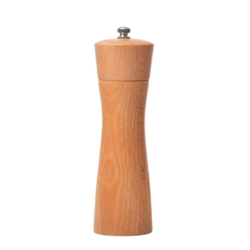 Homlly ika Salt Pepper Grinder Wood Shaker