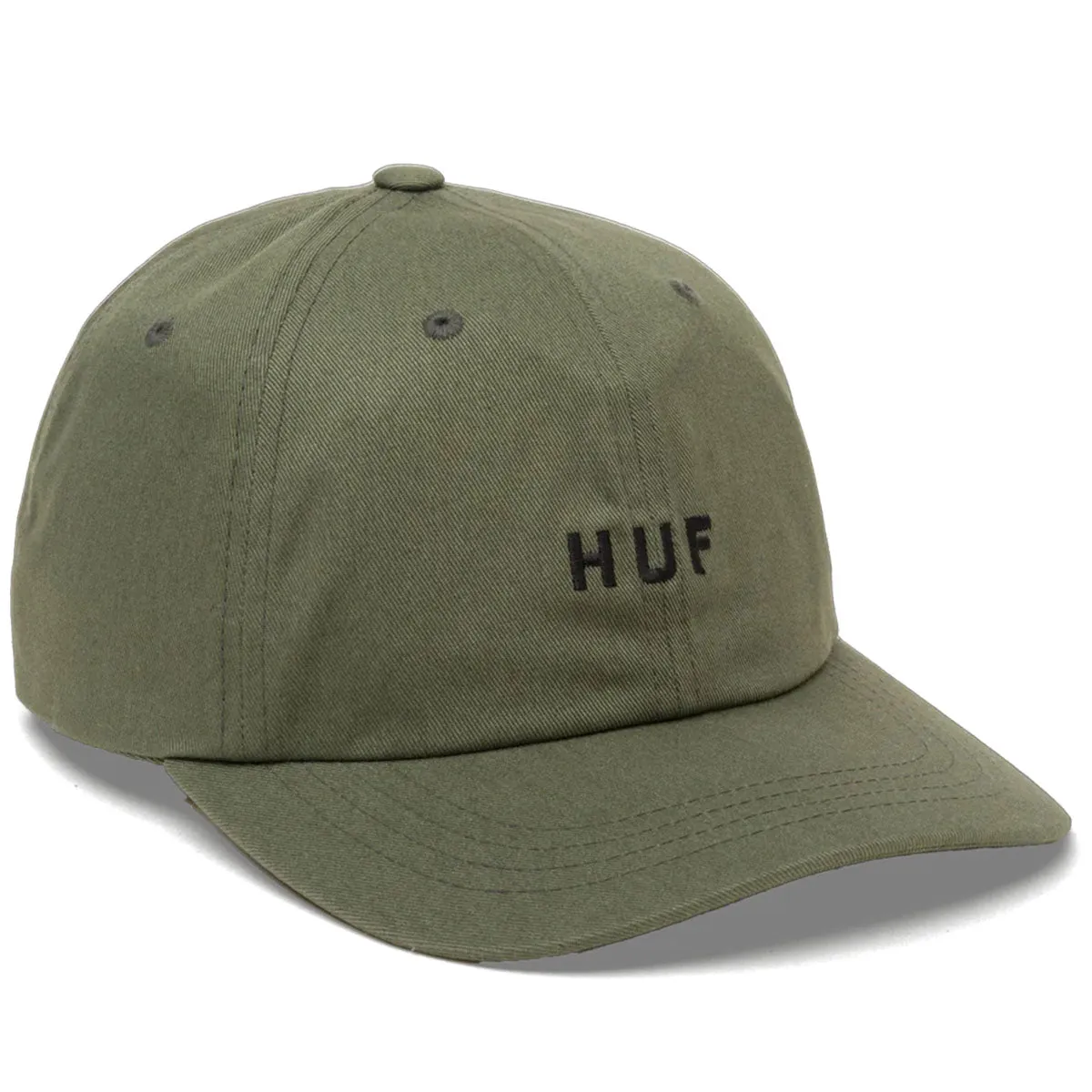 Huf - Set OG Curved Visor 6 Panel Cap Avocado