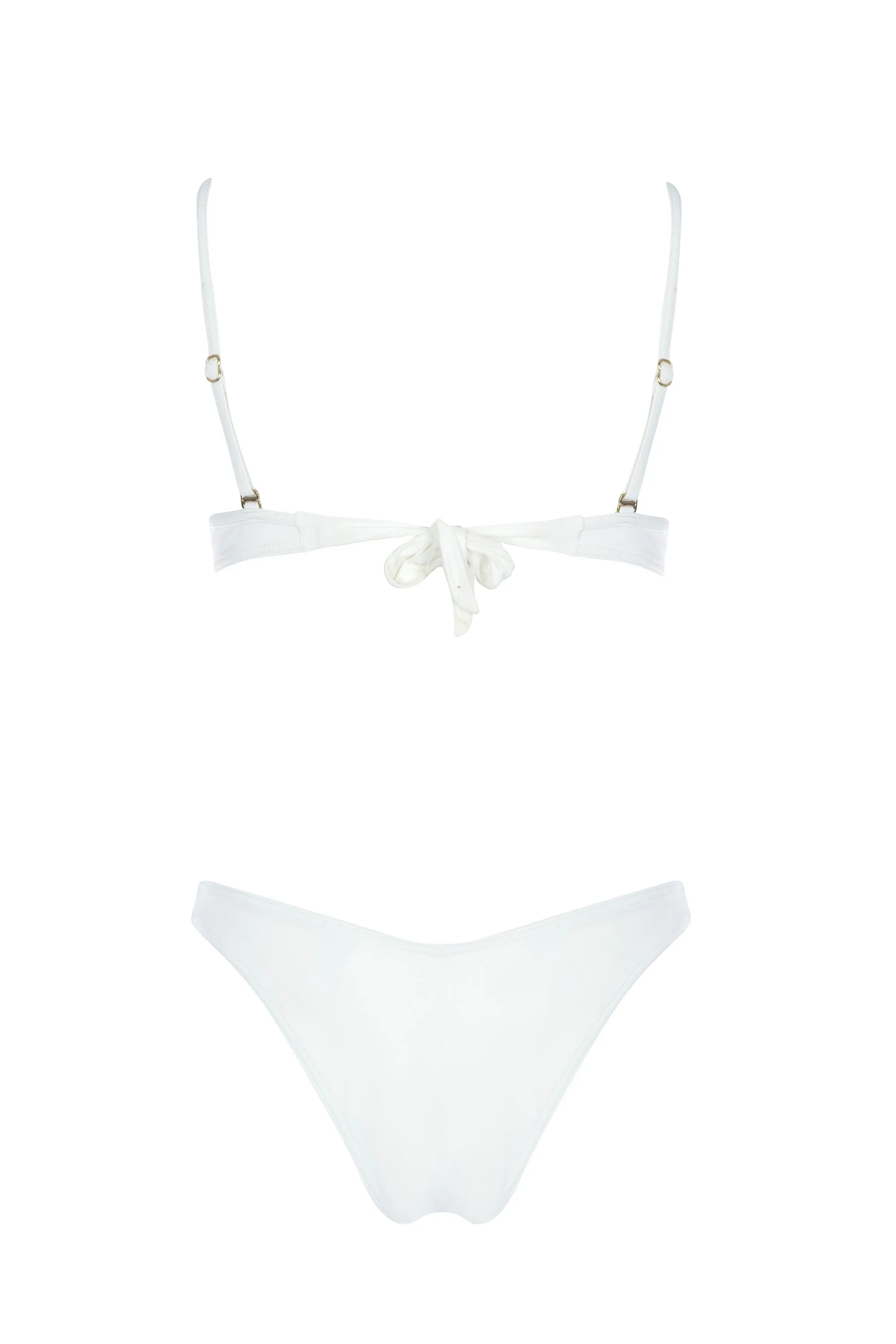 Ivory - Lyra Bikini Top