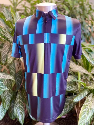 Jamie Sadock All Over Print Block Golf Polo