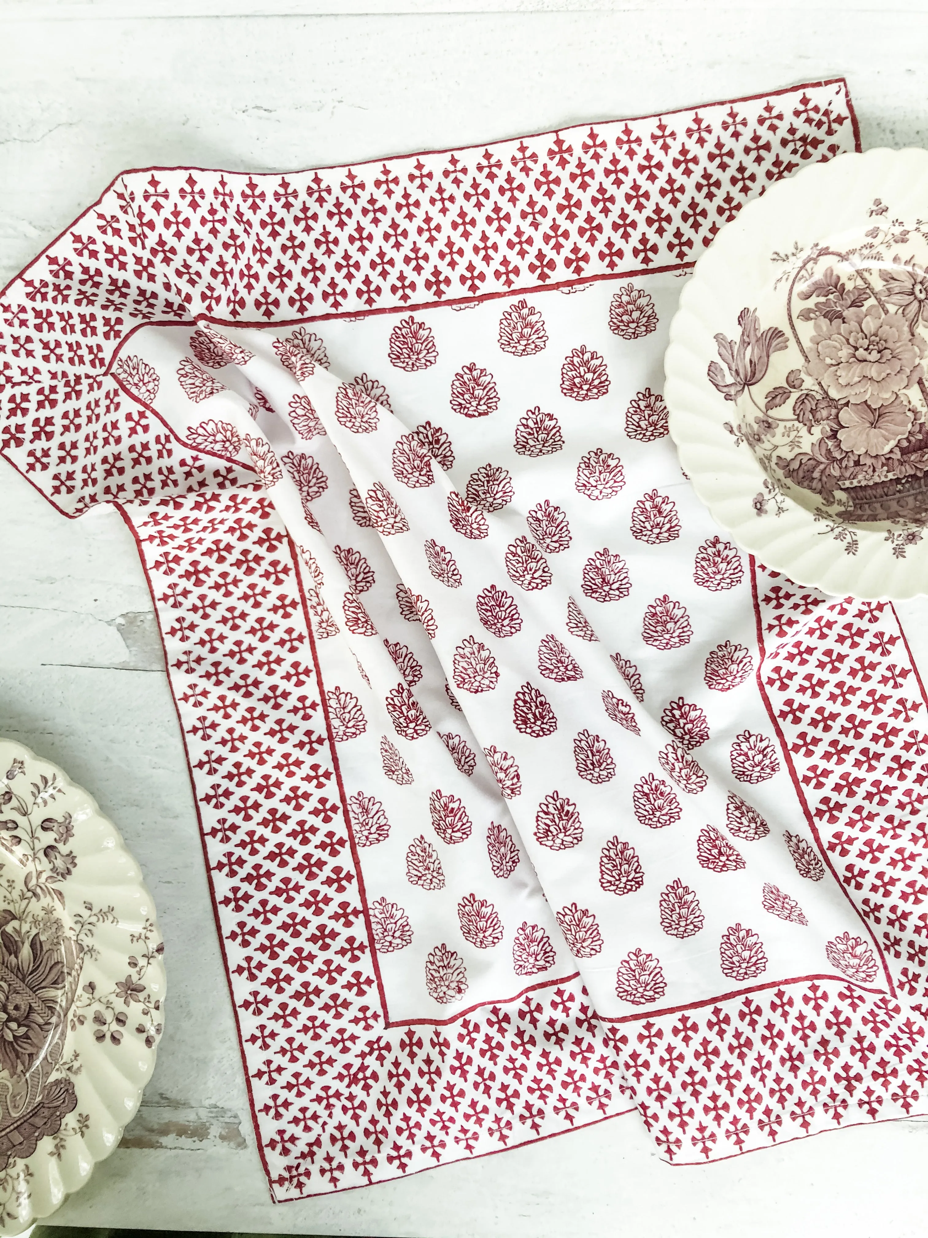 Juniper Sangria Tablecloth