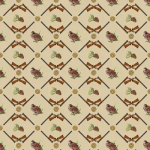 Kevin's Crossed Guns Table Cloth