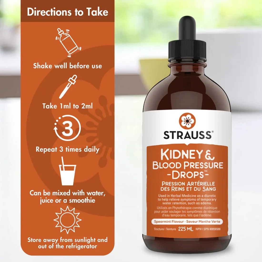 Kidney & Blood Pressure Drops™ - Diuretic Supplement 100mL