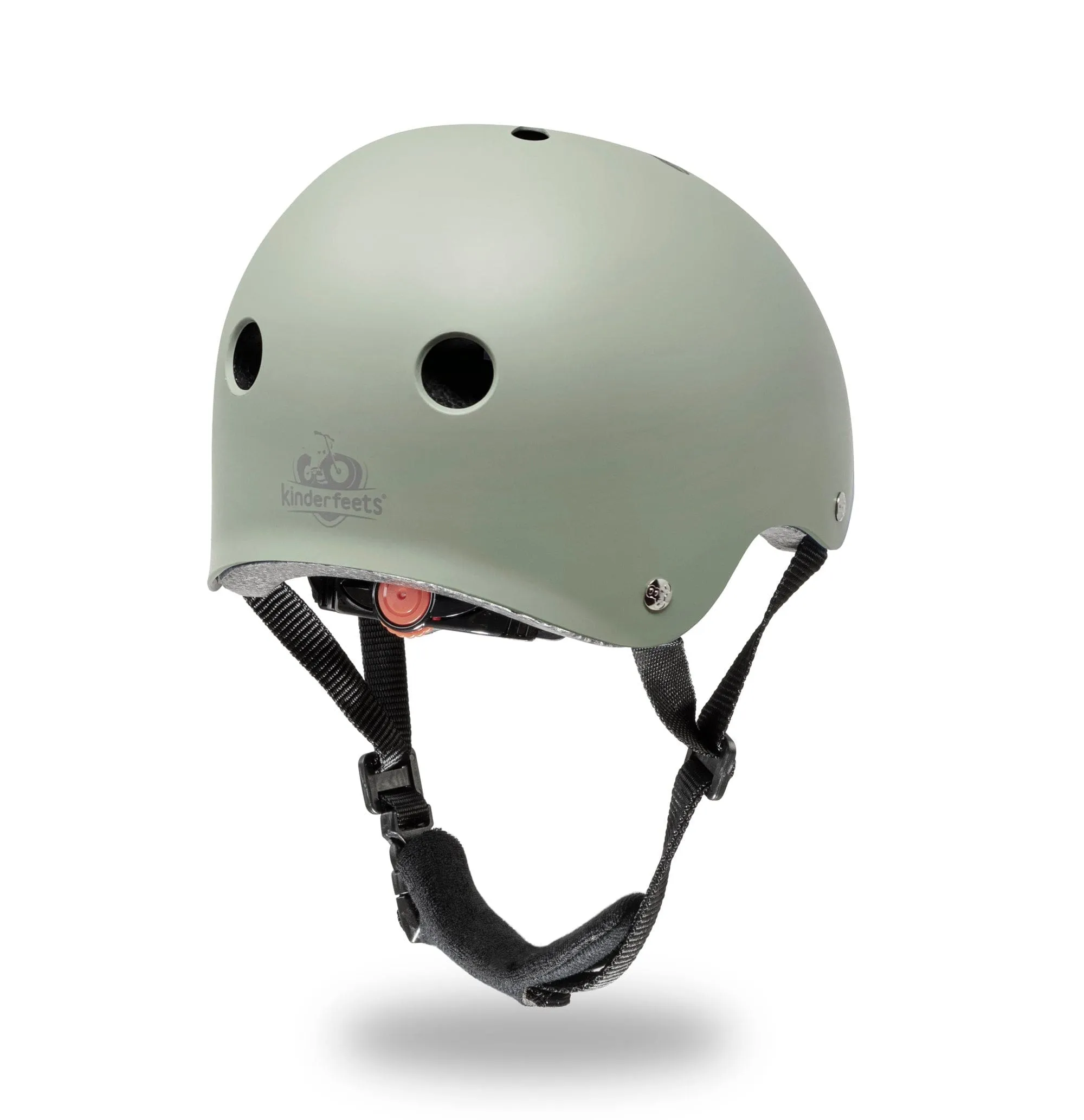Kinderfeets Toddler Helmet - Matte Silver Sage