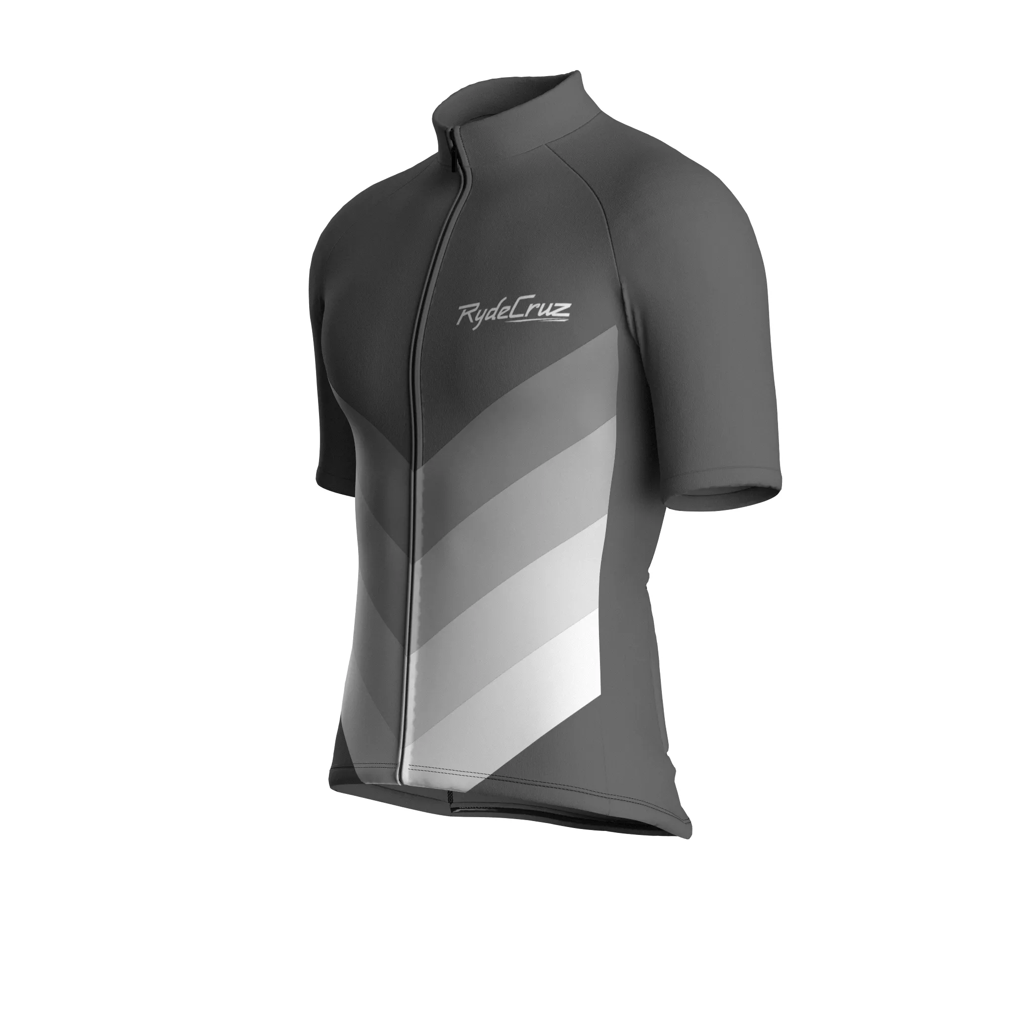 Kinetic Flow | Ash Gray Male Short Sleeves Jersey