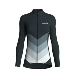 Kinetic Flow | Gunmetal Gray Female Long Sleeves Jersey