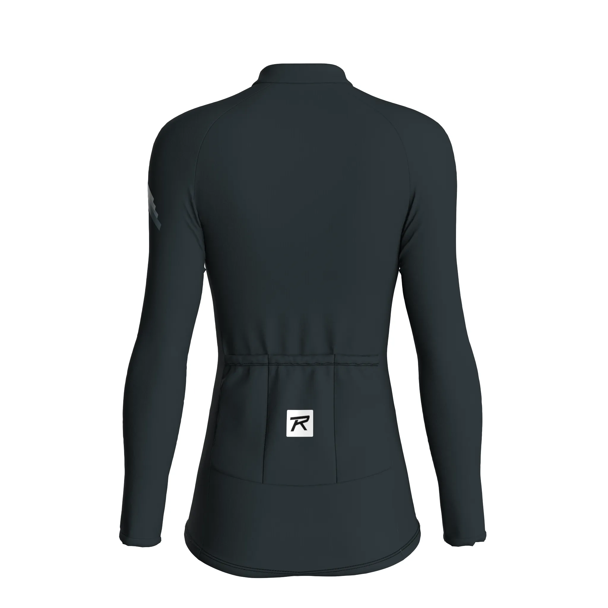Kinetic Flow | Gunmetal Gray Female Long Sleeves Jersey