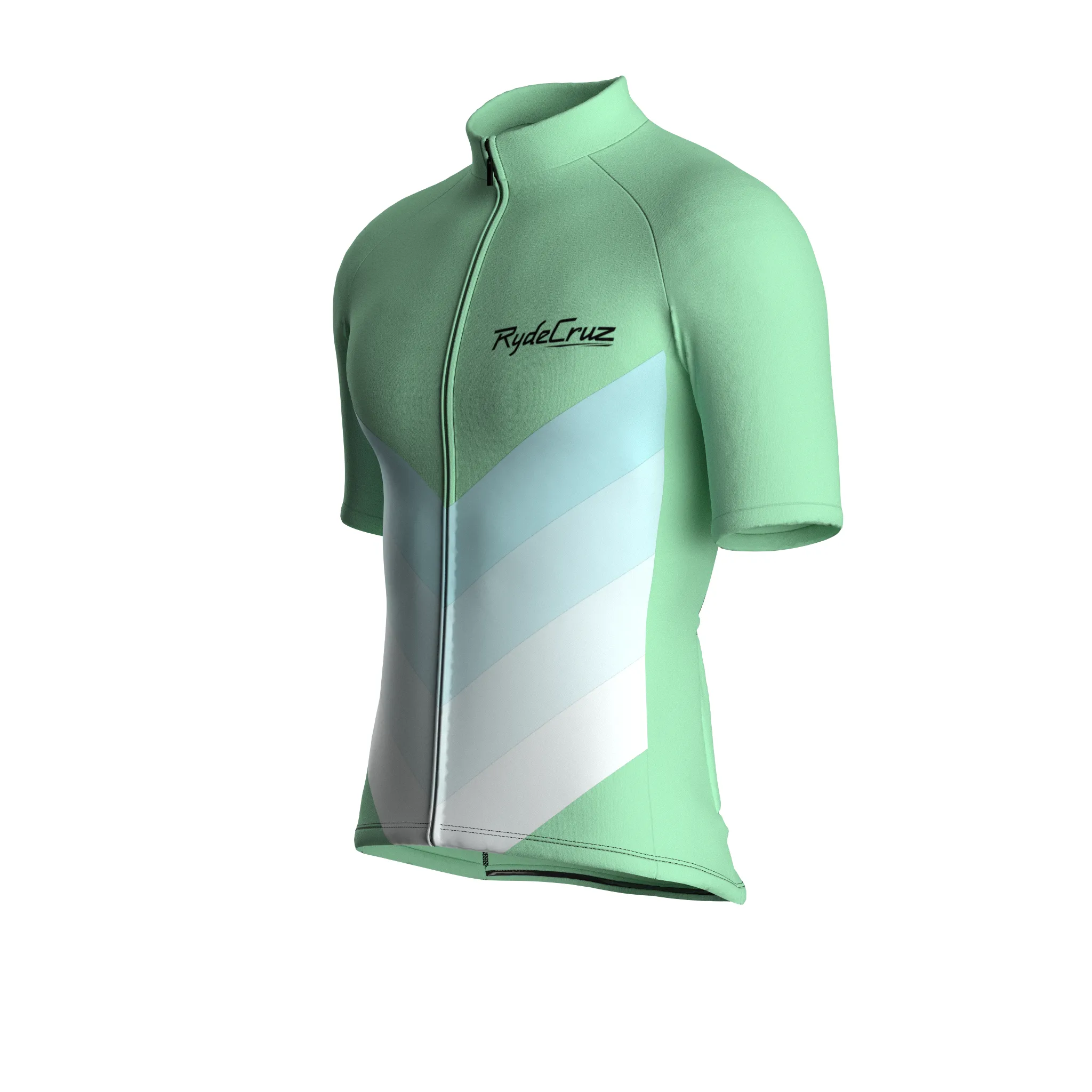 Kinetic Flow | Seafoam Green Male Short Sleeves Jersey