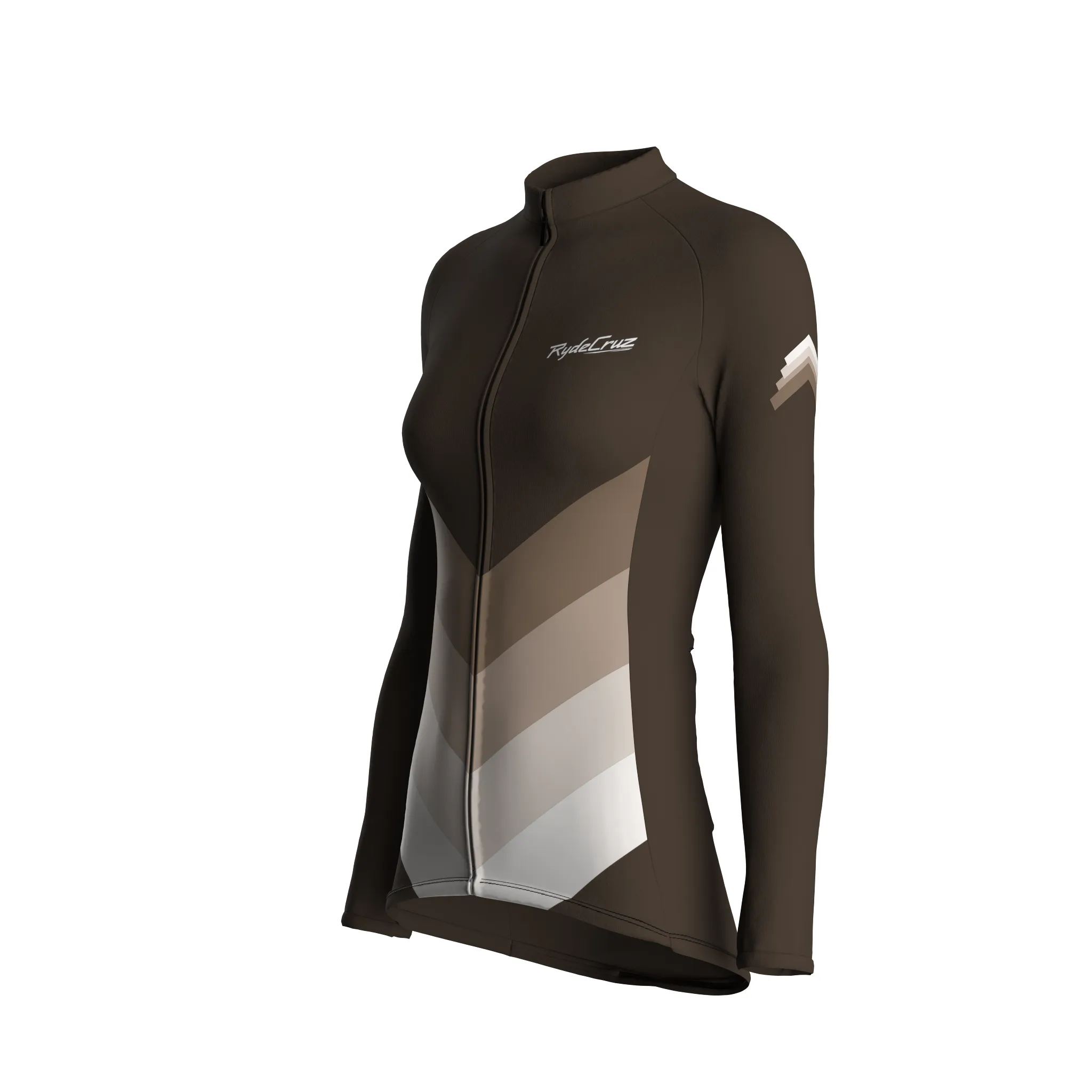 Kinetic Flow | Taupe Female Long Sleeves Jersey