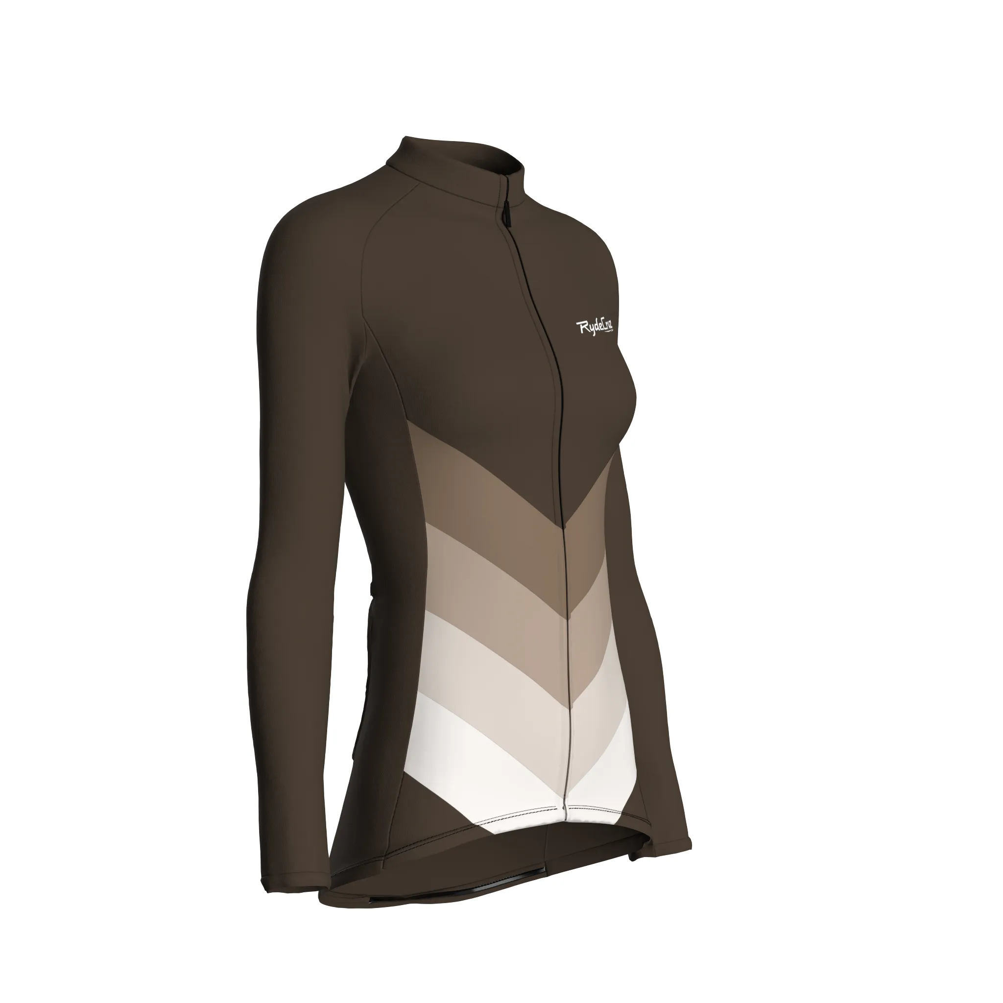 Kinetic Flow | Taupe Female Long Sleeves Jersey