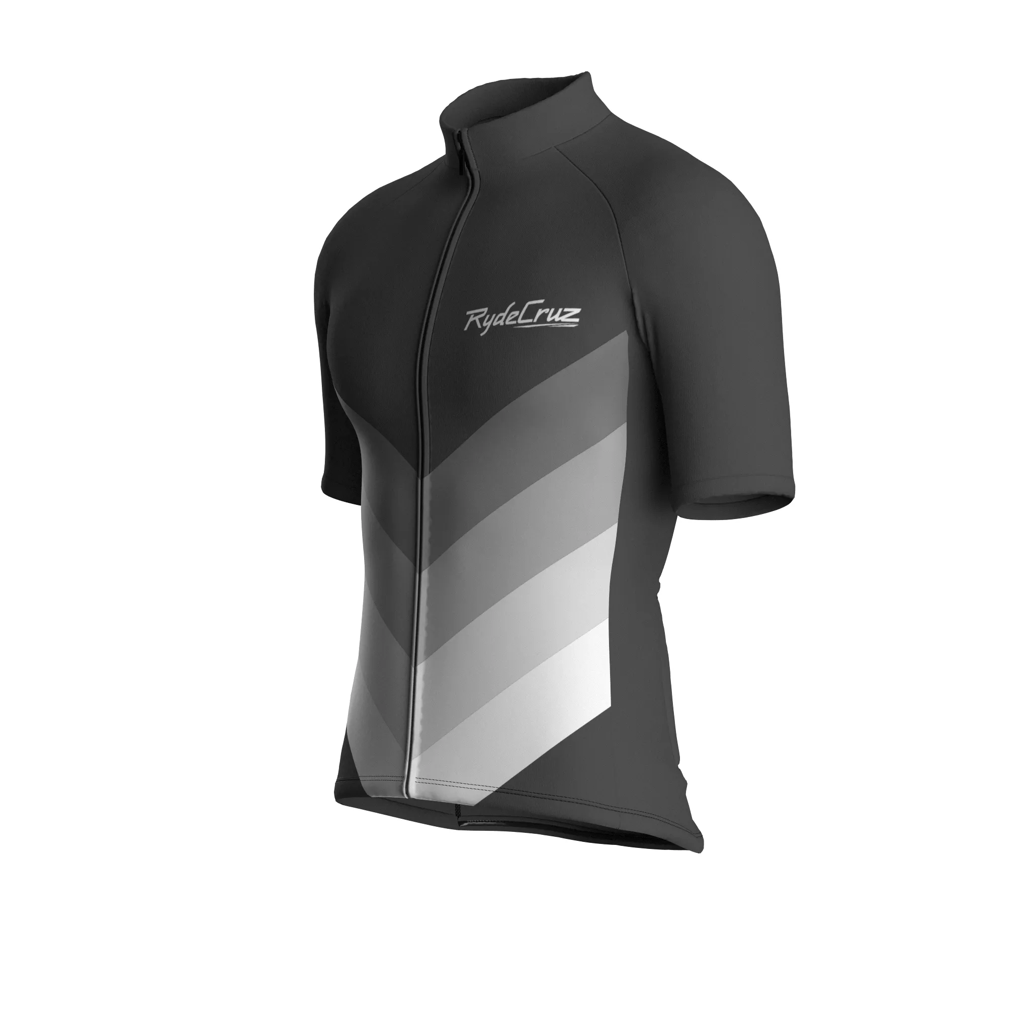 Kinetic Flow | Warm Gray Male Short Sleeves Jersey