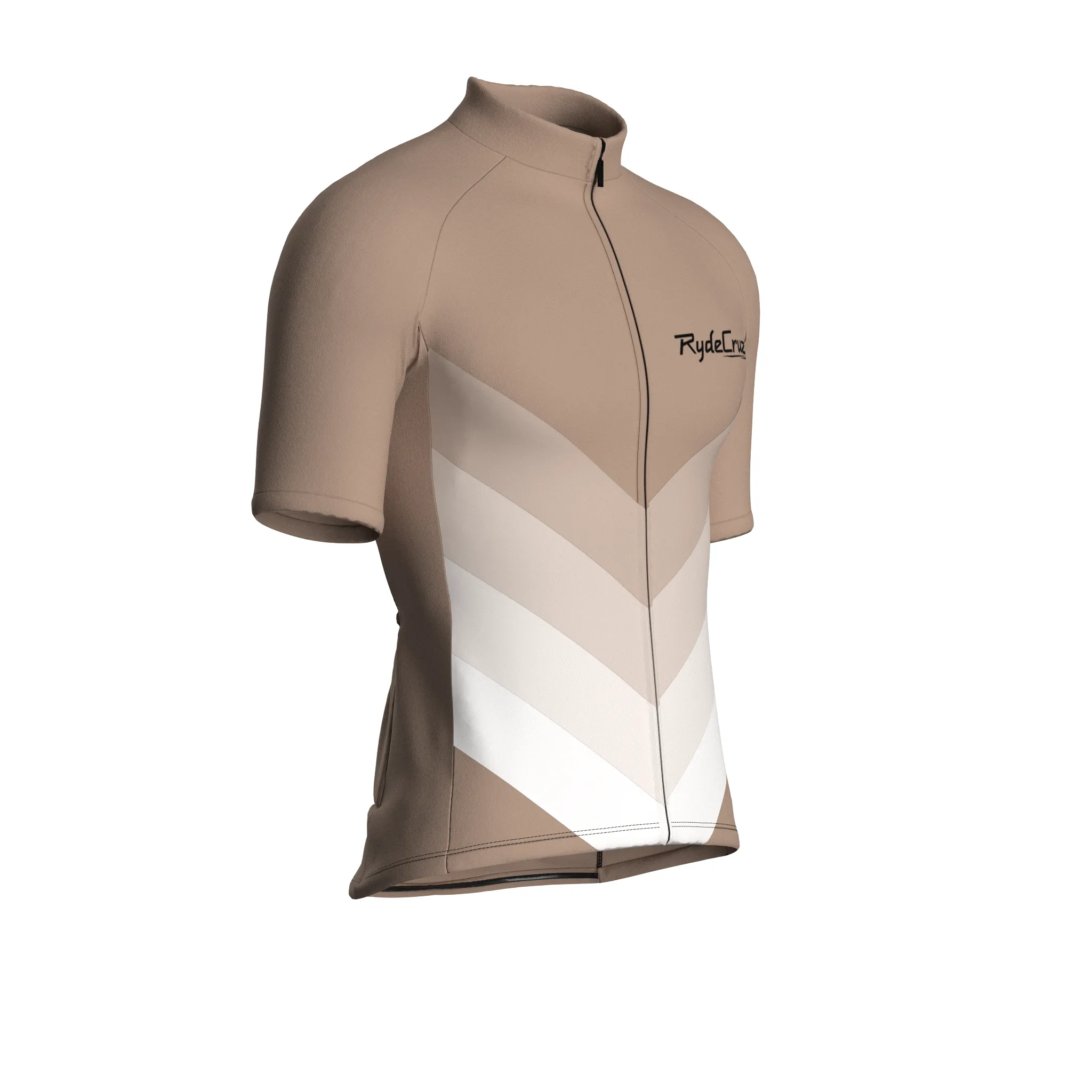 Kinetic Flow | Warm Taupe Male Short Sleeves Jersey