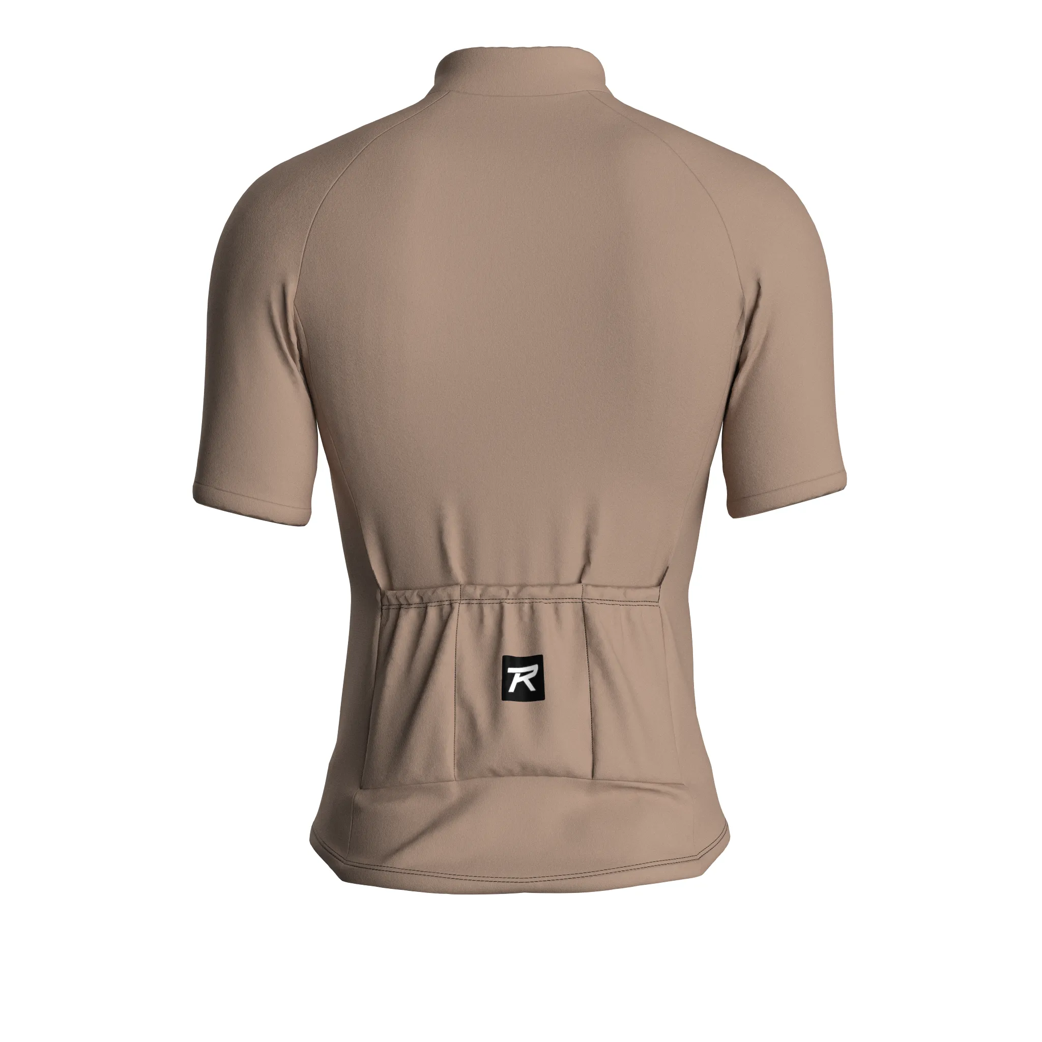 Kinetic Flow | Warm Taupe Male Short Sleeves Jersey