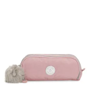 Kipling-Gitroy-Large zipped pencase with multiple compartments -Bridal Rose-13564-46Y