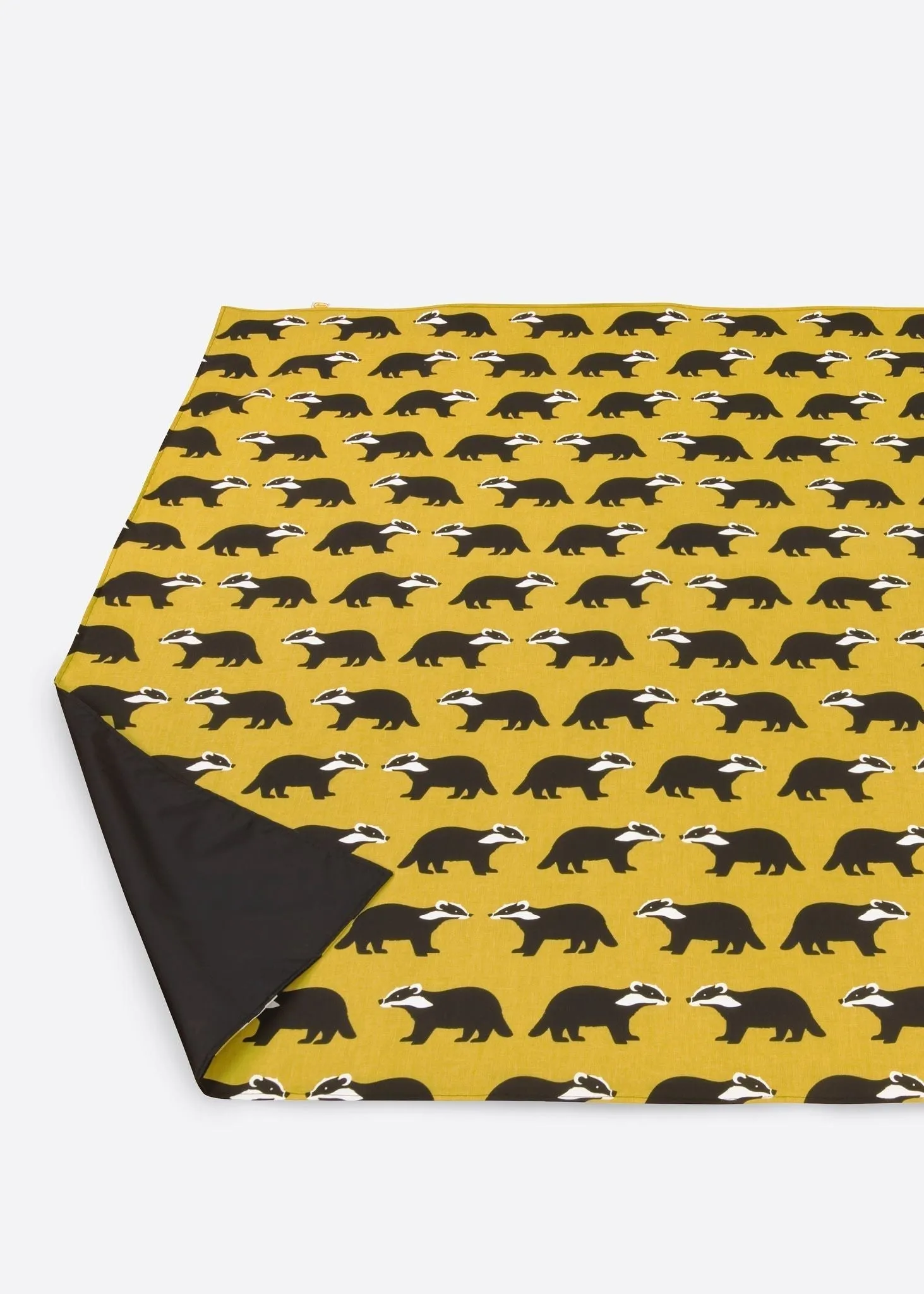 Kissing Badgers Picnic Blanket