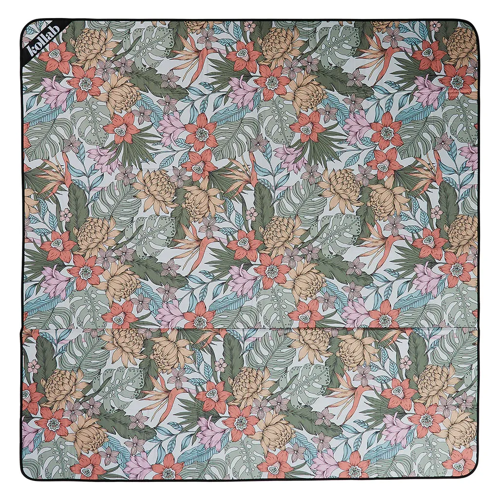 KOLLAB Picnic Mat - Bird Of Paradise