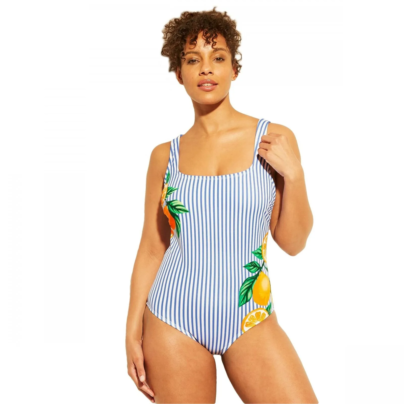 Kona Sol Women's Soft Tie Back One Piece Swimsuit