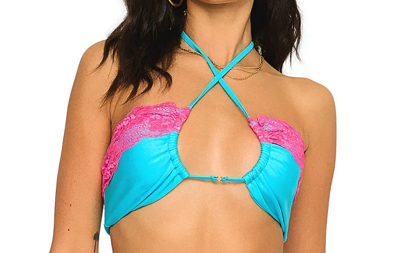 Lady Lace Bandeau-Lady Lace Bikini ::RET